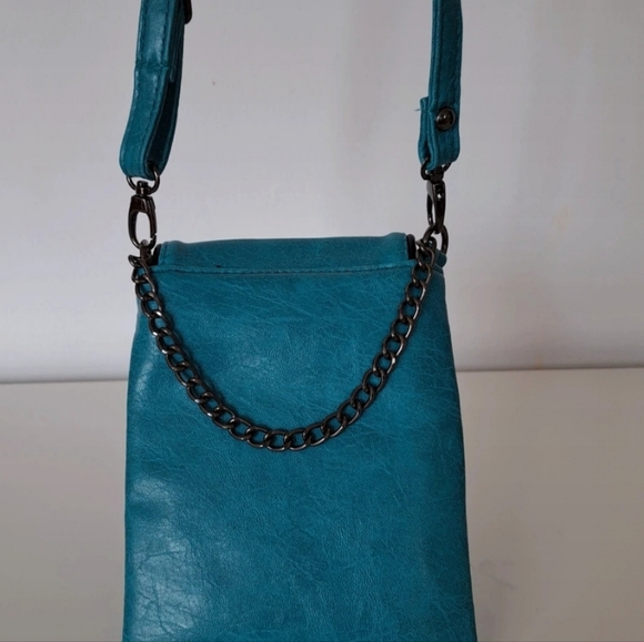 Bad Day Bag Moi Rebelle Green Blue Small Cross Body Bag - Picture 2 of 7